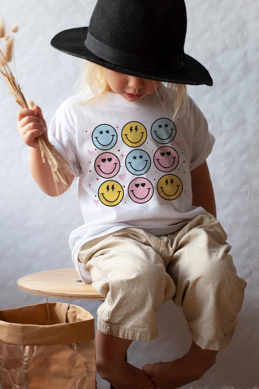 SMILEY GALLERY GRAPHIC TEE TODDLER - Heart 2 Heart Boutique