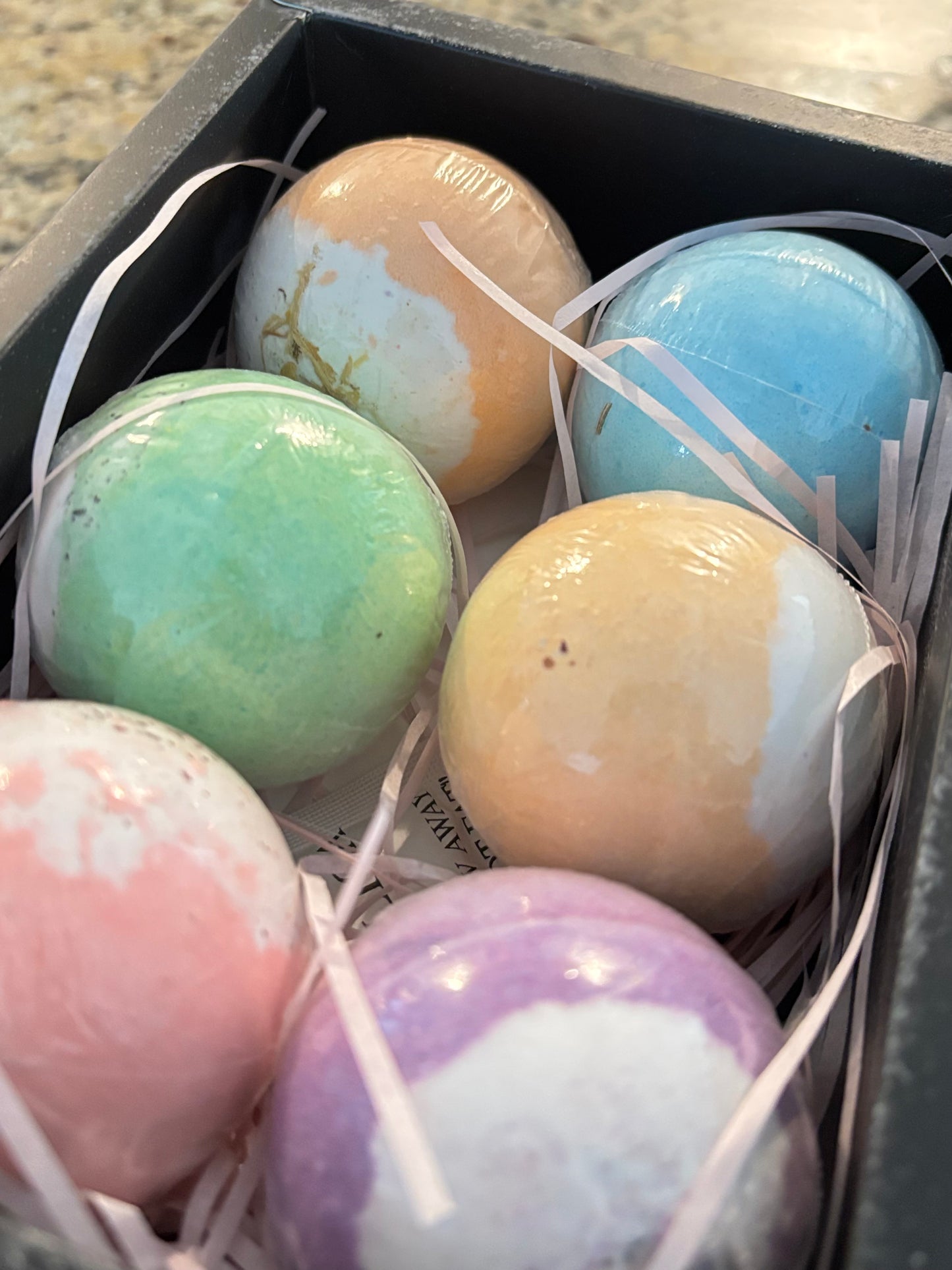 6 Pack Bathbomb Set