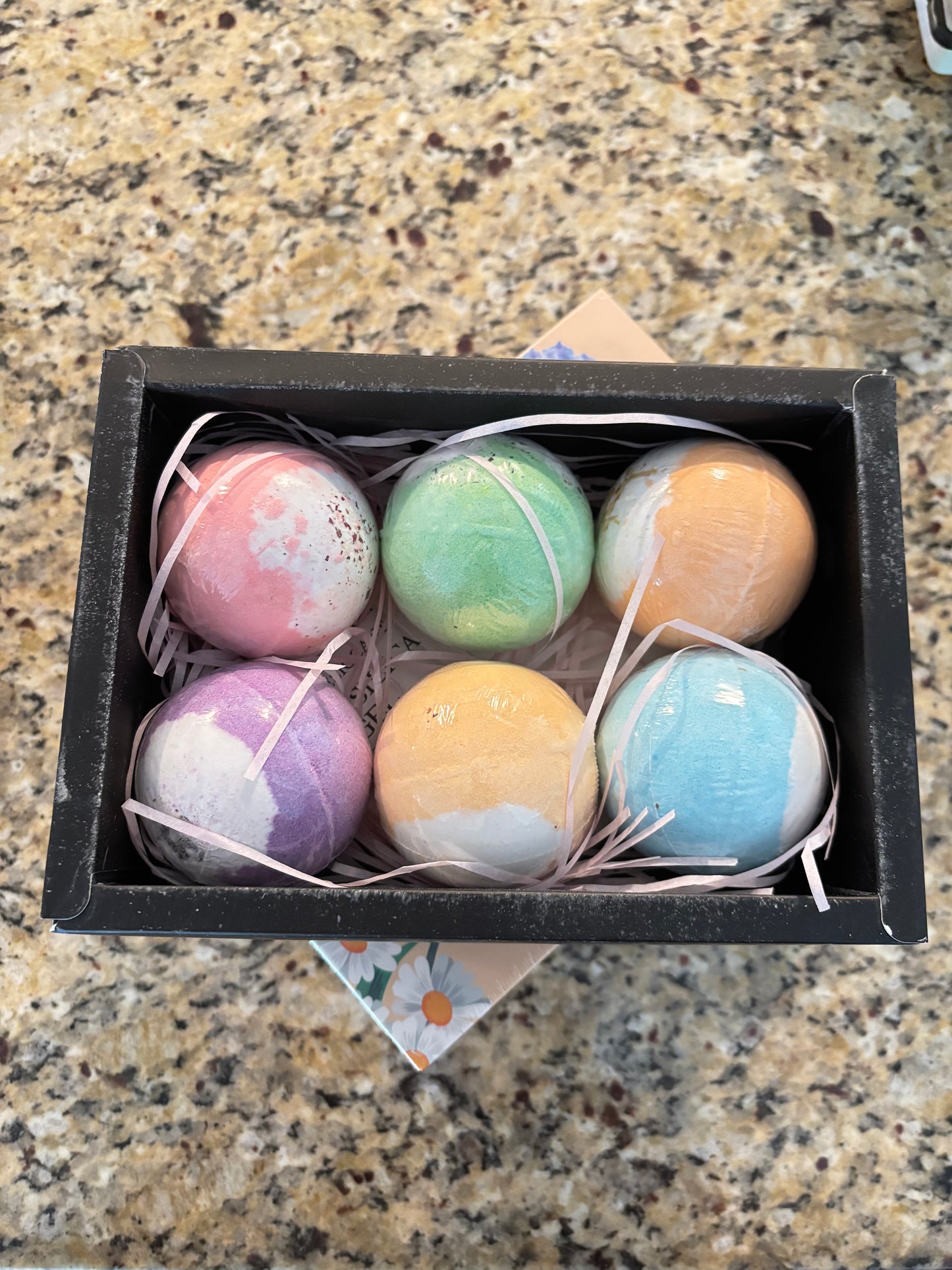 6 Pack Bathbomb Set