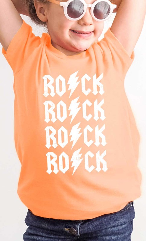 Retro Rock N Roll Kids Graphic Tee - Heart 2 Heart Boutique