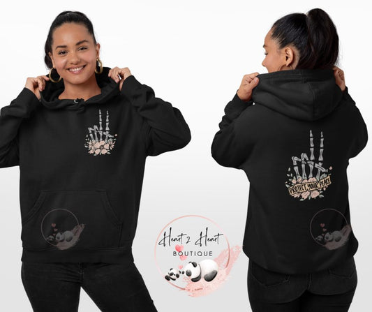 Protect Your Peace Front and Back Hoodie - Heart 2 Heart Boutique