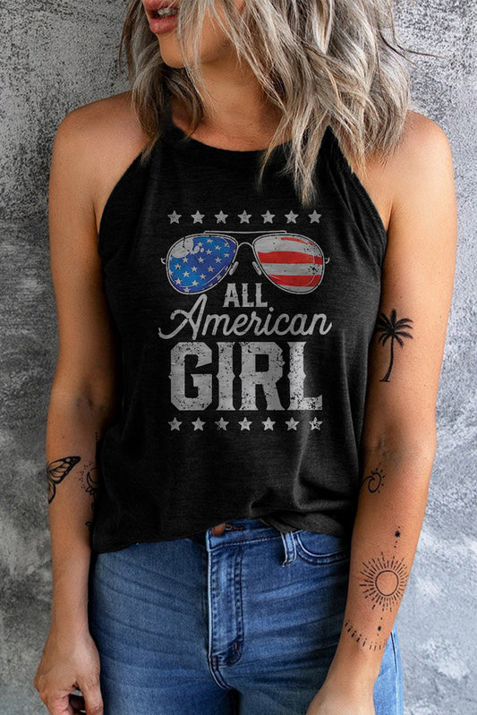 ALL AMERICAN GIRL Graphic Tank - Heart 2 Heart Boutique