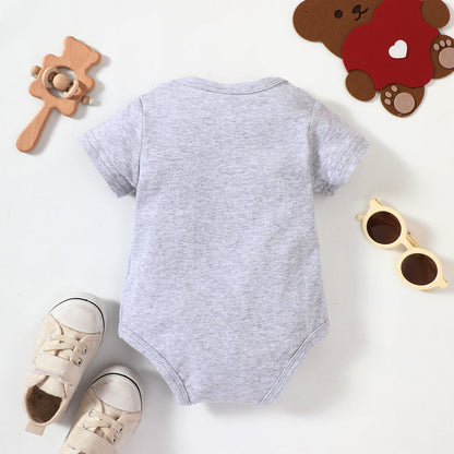 Baby Bear Graphic Short Sleeve Bodysuit - Heart 2 Heart Boutique
